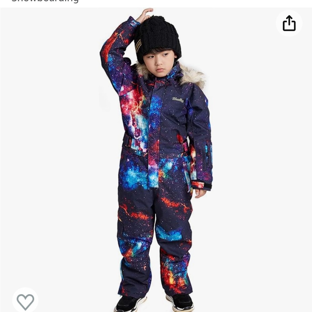 Bluemagic Kid's One Piece Snowsuit 3T